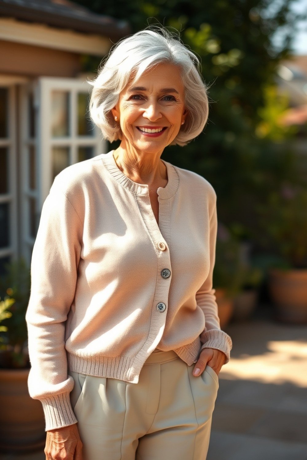 18 Adorably Cute Outfits for Women Over 60