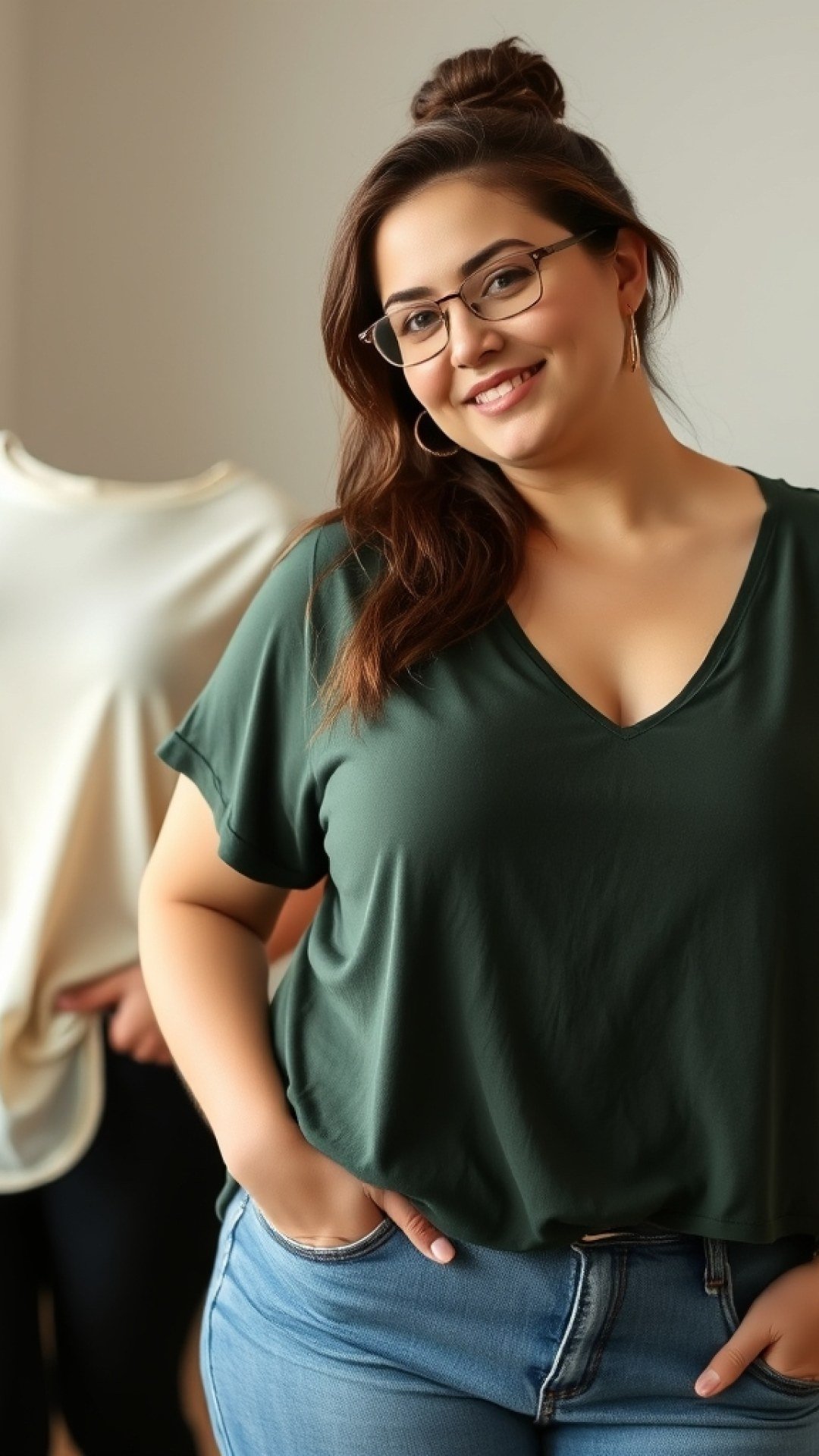 5 Women’s Plus Size Short Sleeve Tops Outfit Ideas for Easy, Flattering Style