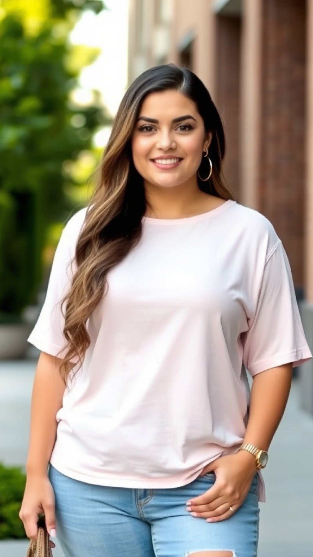 2 Women’s Plus Size Short Sleeve Tops Outfit Ideas for Easy, Flattering Style