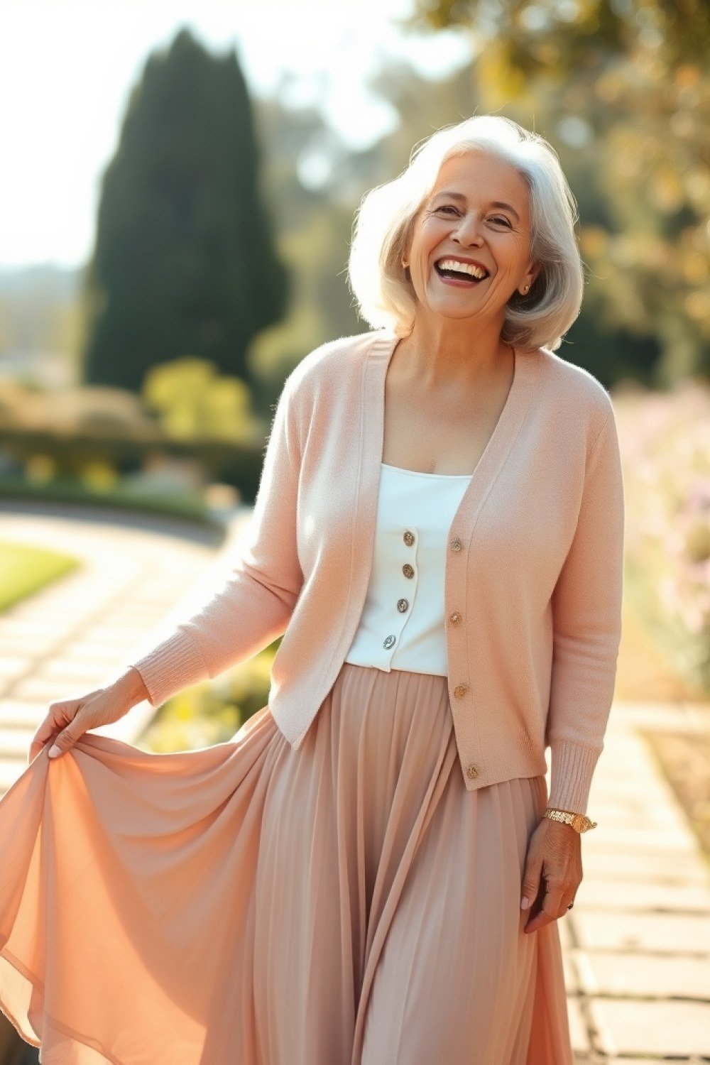 18 Adorably Cute Outfits for Women Over 60