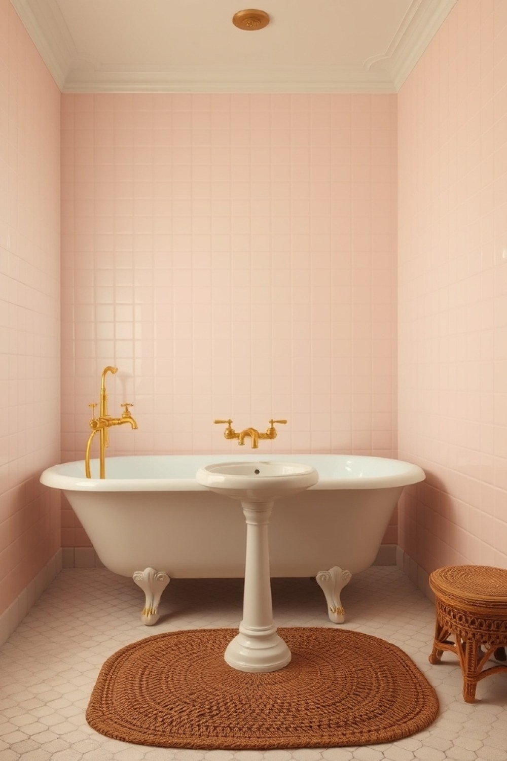 10 Vintage Pink Bathroom Ideas That Feel Charming, Timeless, and Livable