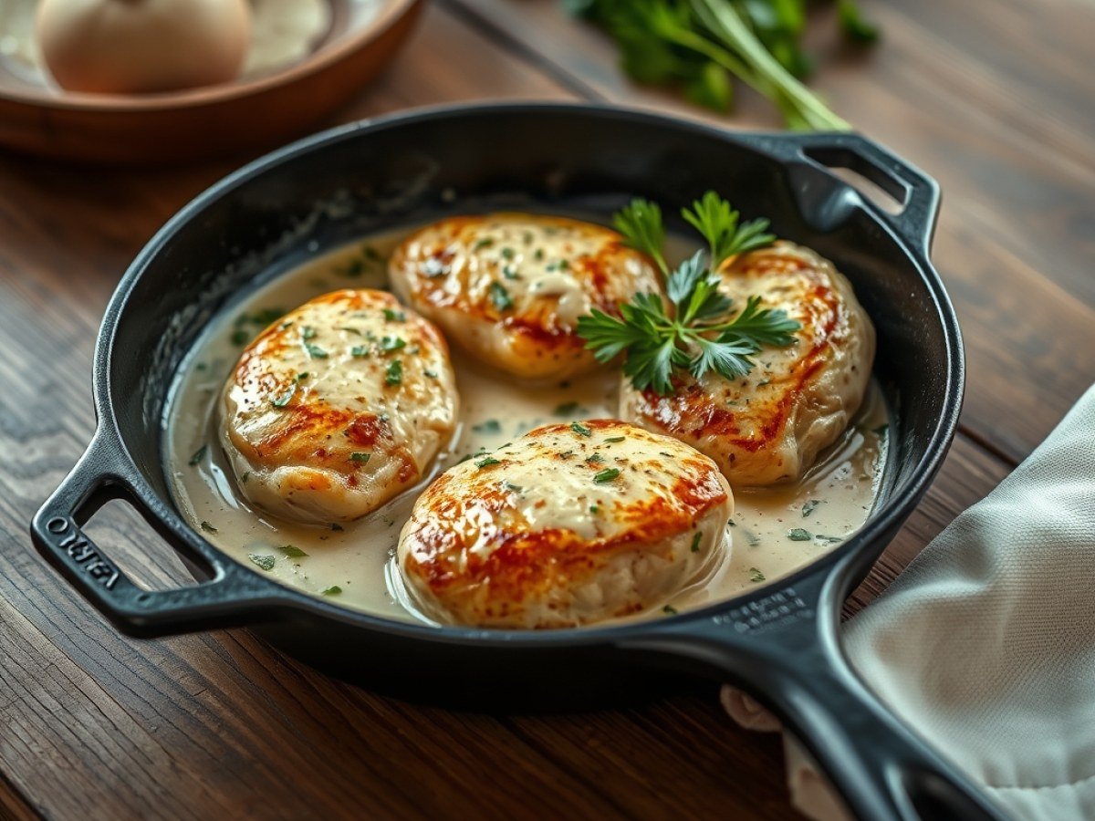 Creamy Garlic Chicken Recipe