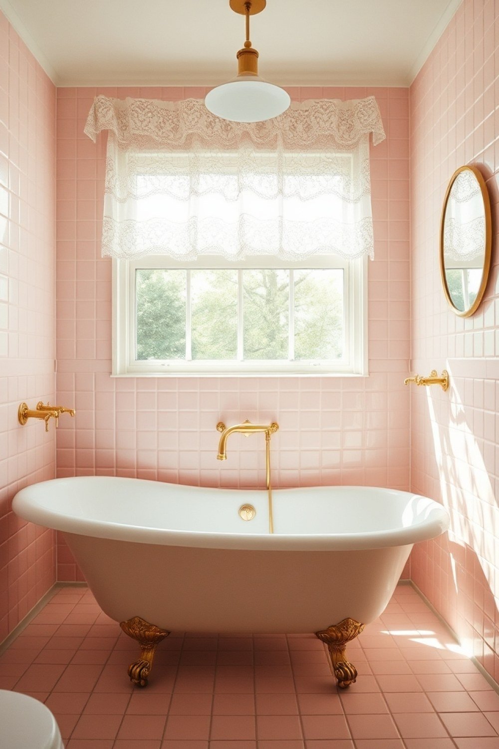 10 Vintage Pink Bathroom Ideas That Feel Charming, Timeless, and Livable
