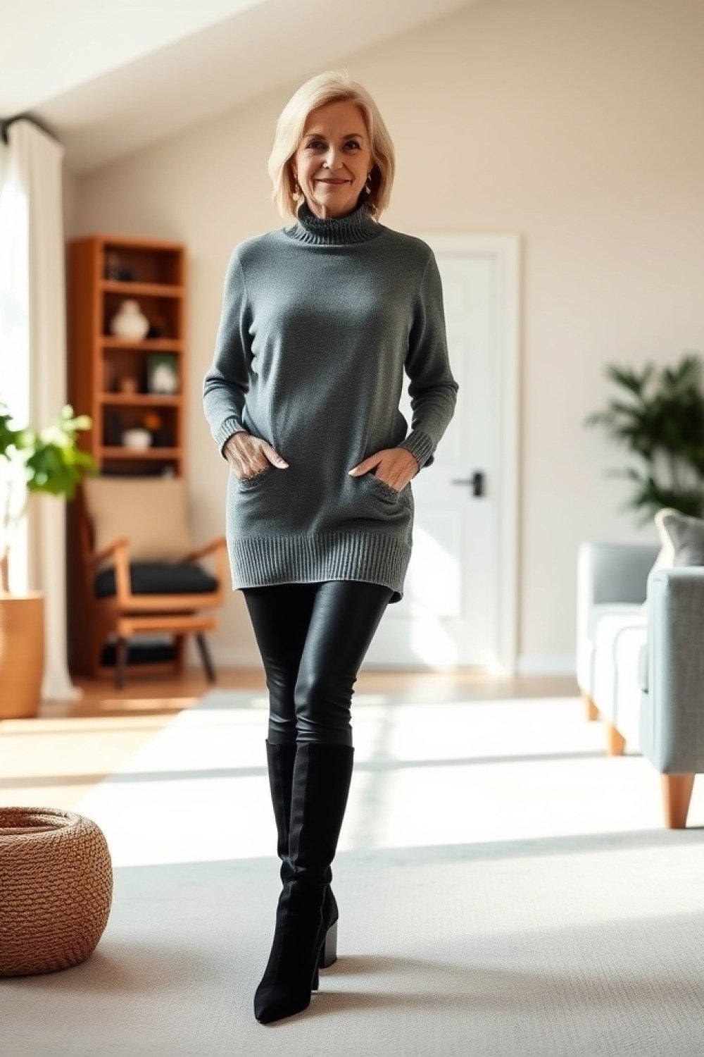 How to Wear Leggings Over 50 and Look Polished, Not Sloppy