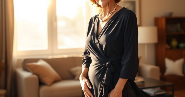 12 plus size outfit ideas for woman over 50