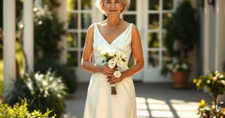 What to Wear to Your Own Second Wedding Over 50: Graceful Bride Ideas
