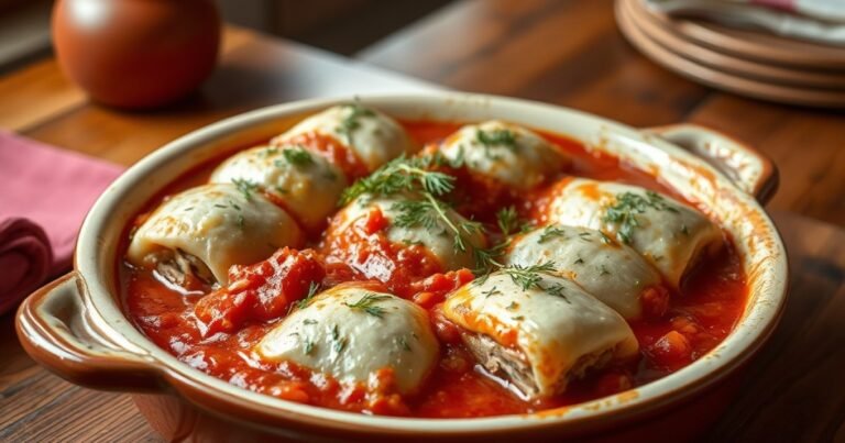 Polish Cabbage Rolls (Gołąbki)