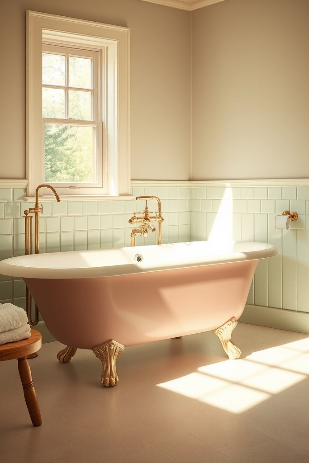 6 trending Vintage Pink Bathroom Ideas 3 6 trending Vintage Pink Bathroom Ideas