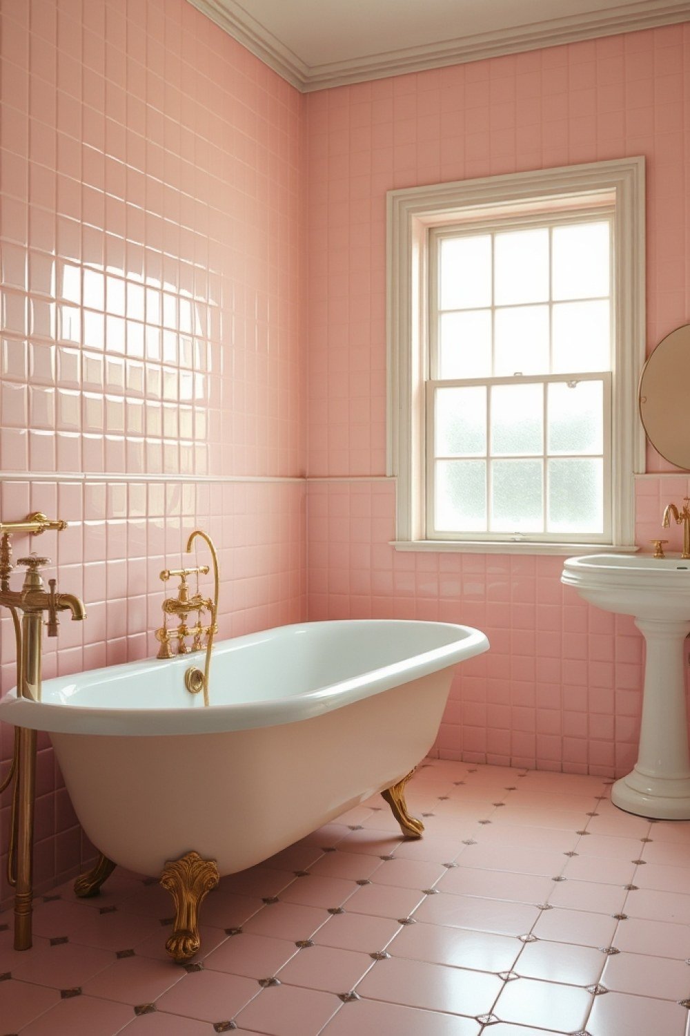 6 trending Vintage Pink Bathroom Ideas 1 6 trending Vintage Pink Bathroom Ideas