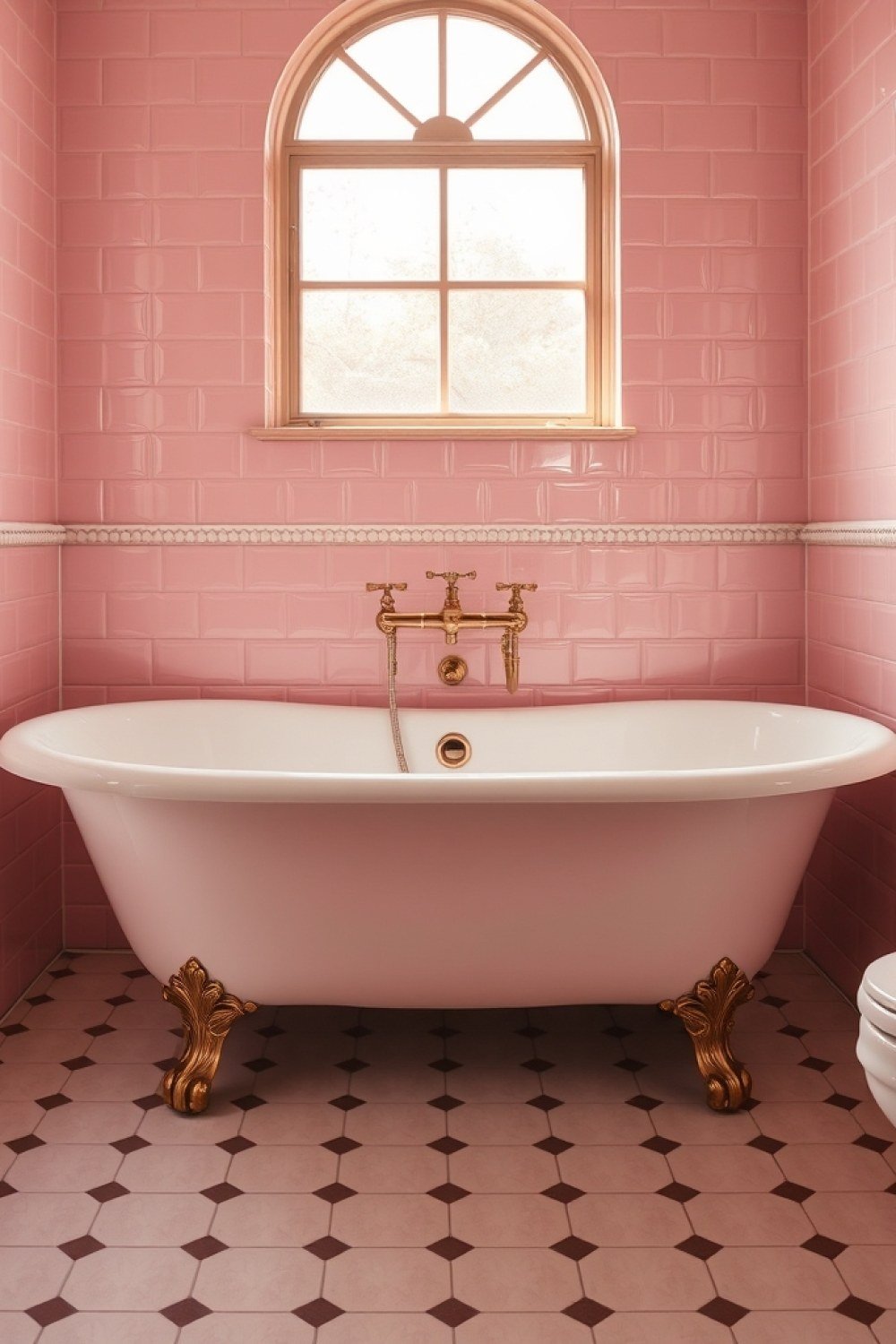 6 trending Vintage Pink Bathroom Ideas 2 6 trending Vintage Pink Bathroom Ideas