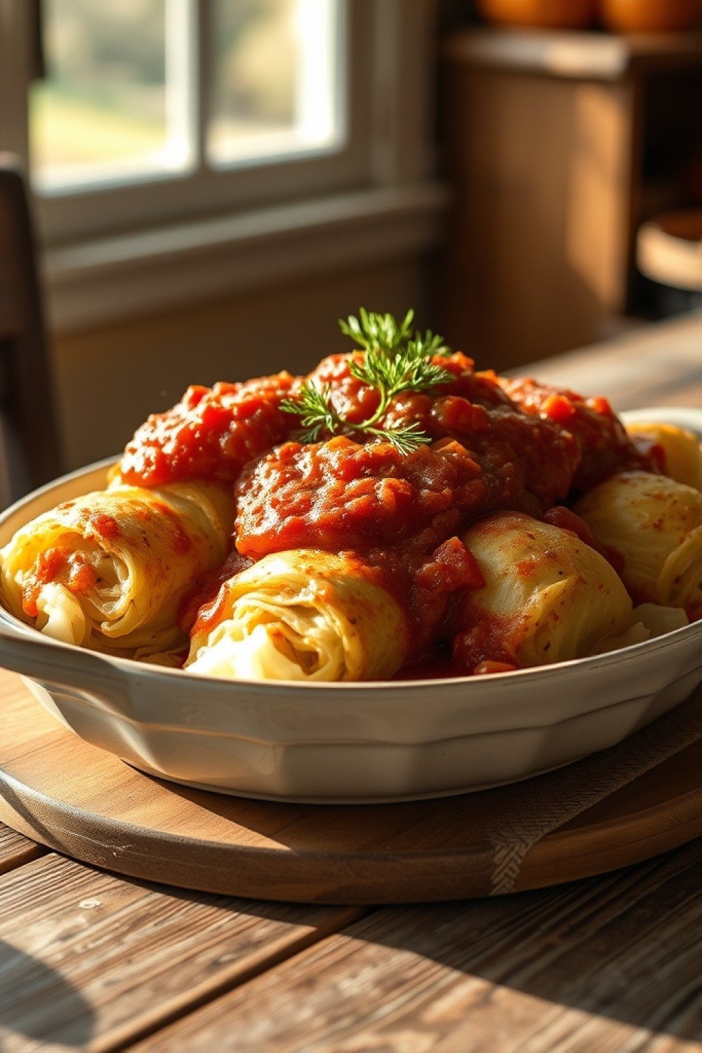 Polish Cabbage Rolls (Gołąbki)