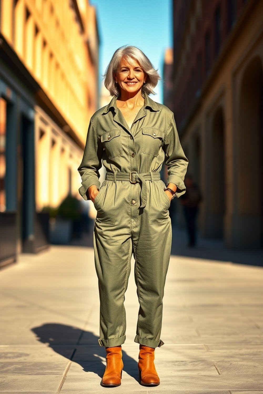 How to Wear a Boilersuit Over 50: Cool, Utility-Chic Outfit Ideas