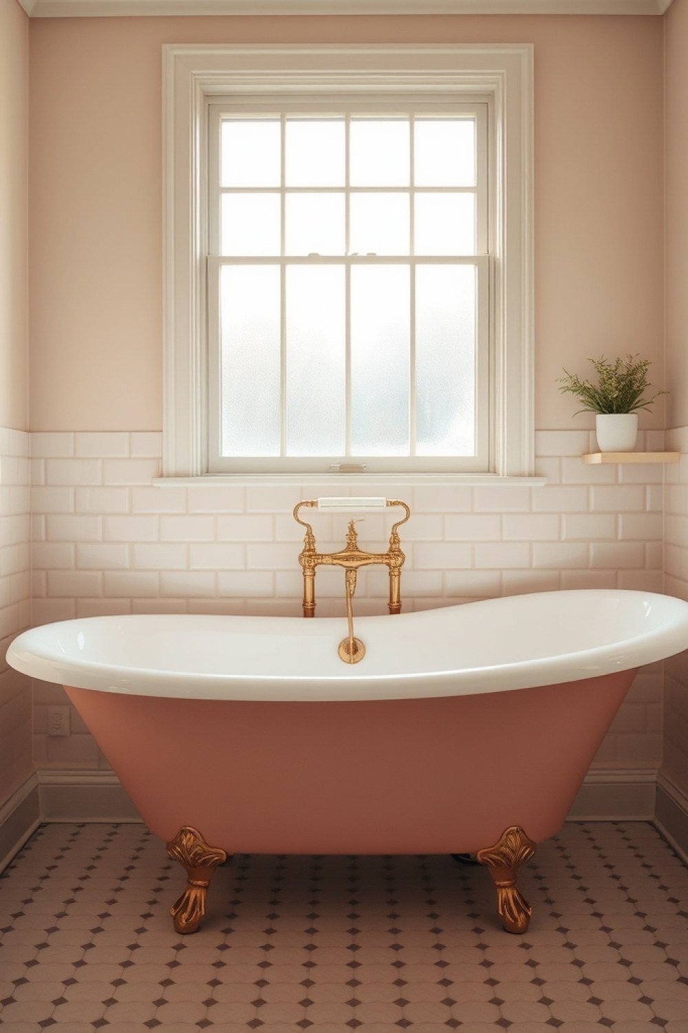 6 trending Vintage Pink Bathroom Ideas 4 6 trending Vintage Pink Bathroom Ideas